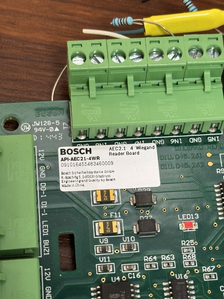 BOSCH API-AEC21-4WR Access Easy Controller 2.1 Reader Board - Wiegand