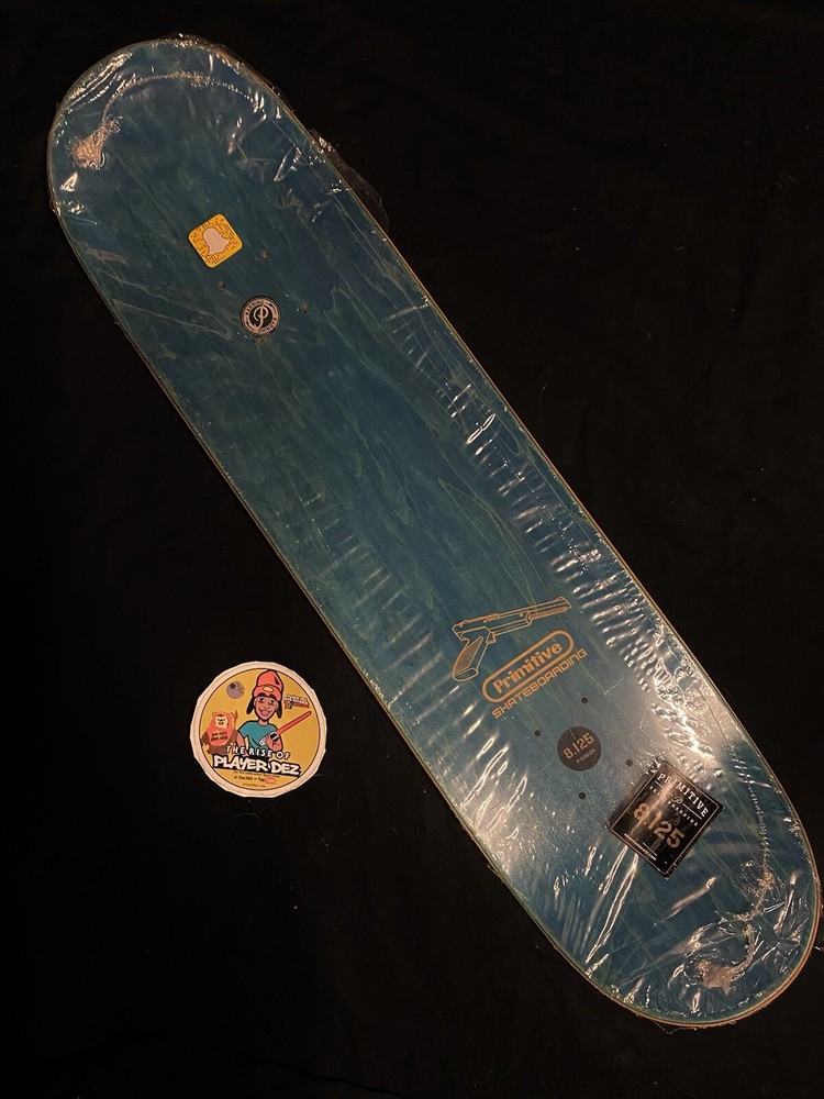 RARE SIGNED Primitive Nick Tucker Duck Hunter Super Nintendo Skateboard Deck