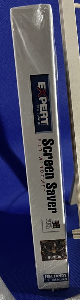 PC SOFTWARE - AUSSIE SCREENSAVER - Big Box Complete Australia Floppy 1994