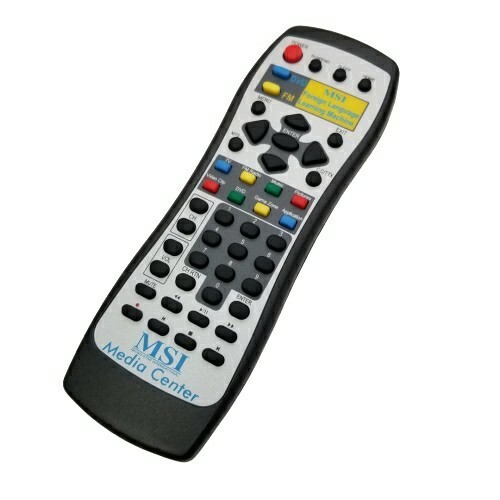 MSI Foreign Language Learning Machine Remote Control (Tested, Works)