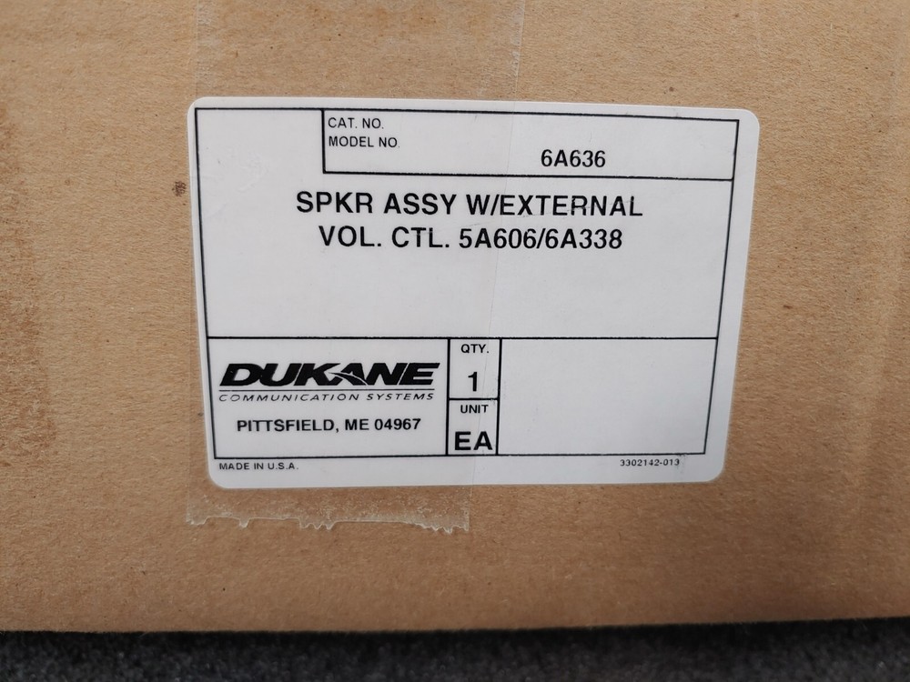 DUKANE Communication Systems 6A636 Ceiling Mount Speaker Assembly