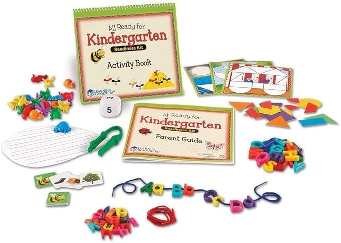 LEARNING RESOURCES All Ready for Kindergarden Kit 192 Pcs NEW