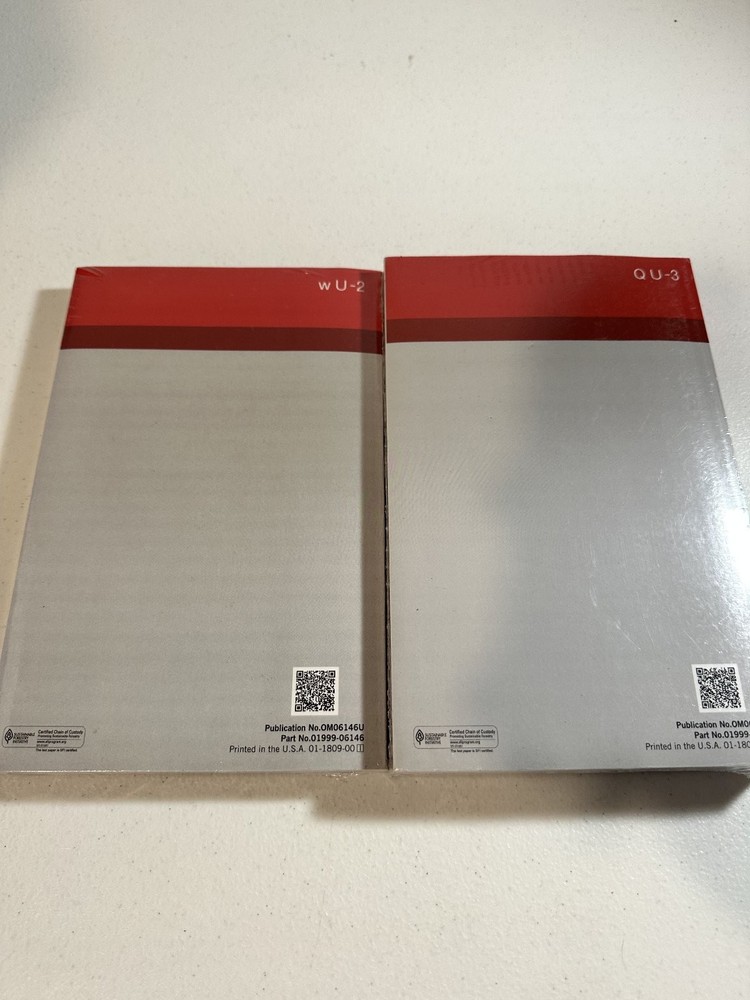 2019 Toyota Camry Owner's Manual Set