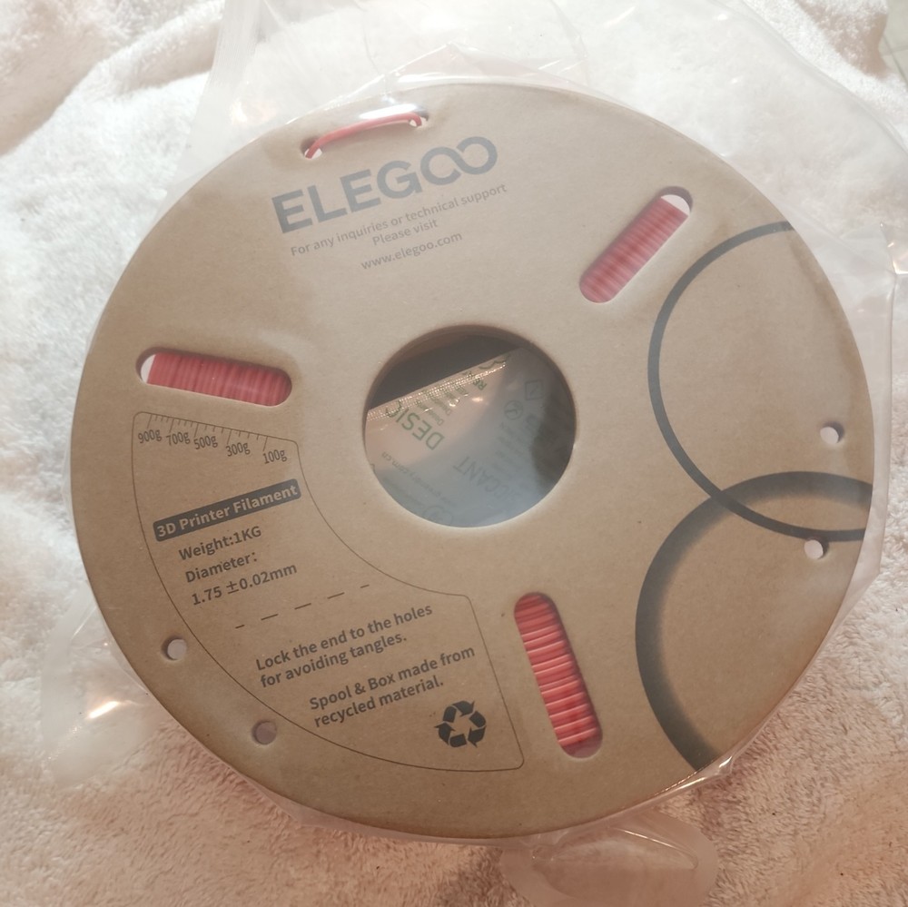 elegoo 3d printer filament
