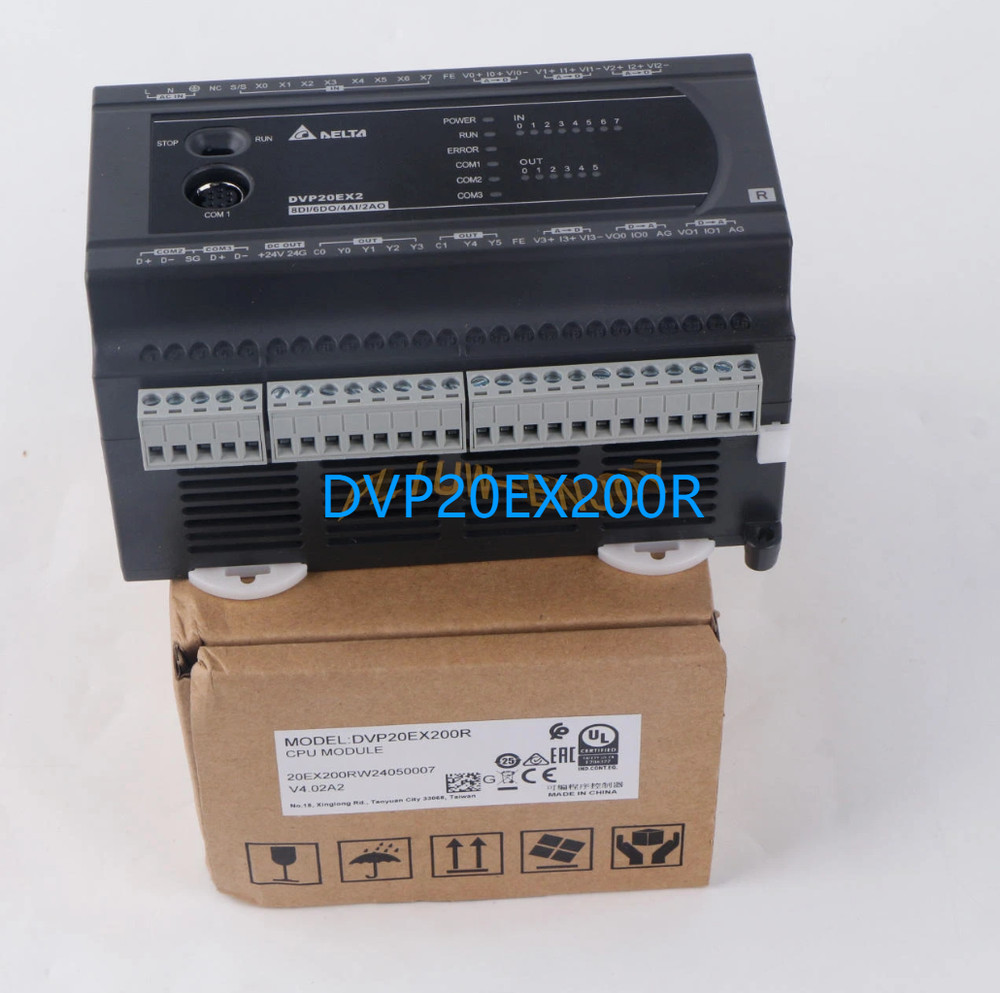 1x new Delta PLC DVP20EX200R Programmable Controller @yay