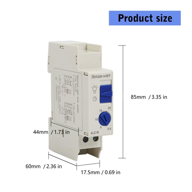Staircase Lighting Timer Switches Lighting Controller Easy to Installation