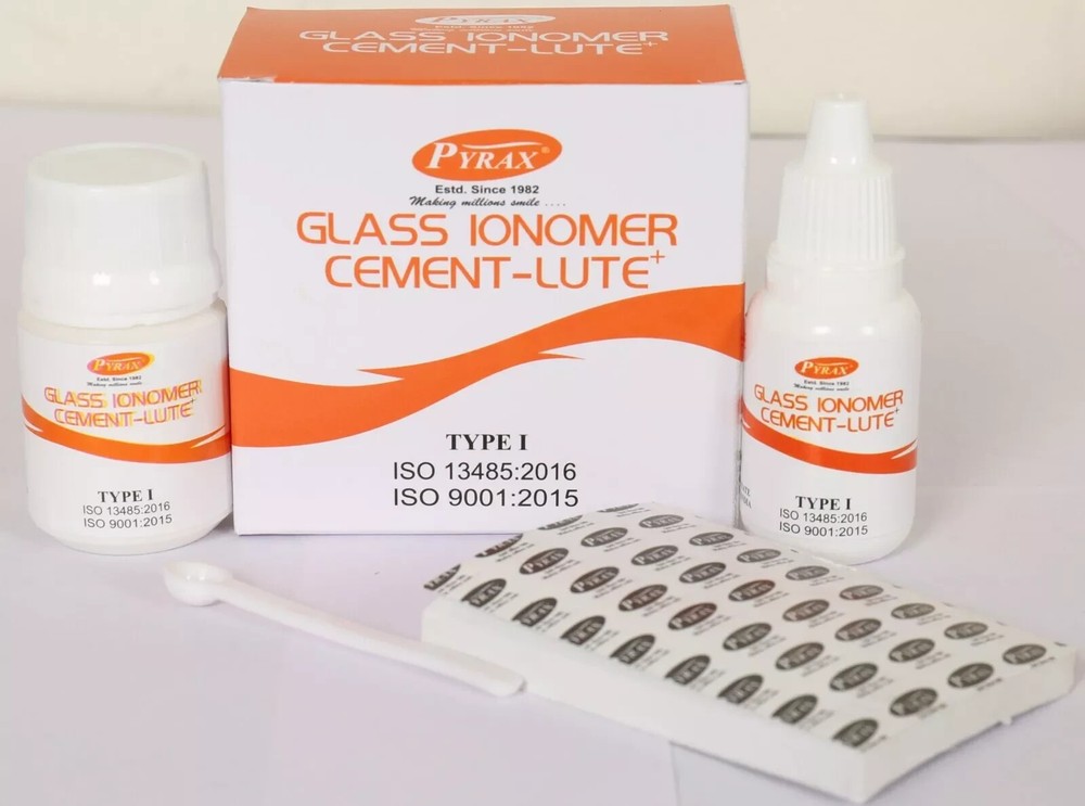 Permanent Glass Ionomer luting cement TYPE I