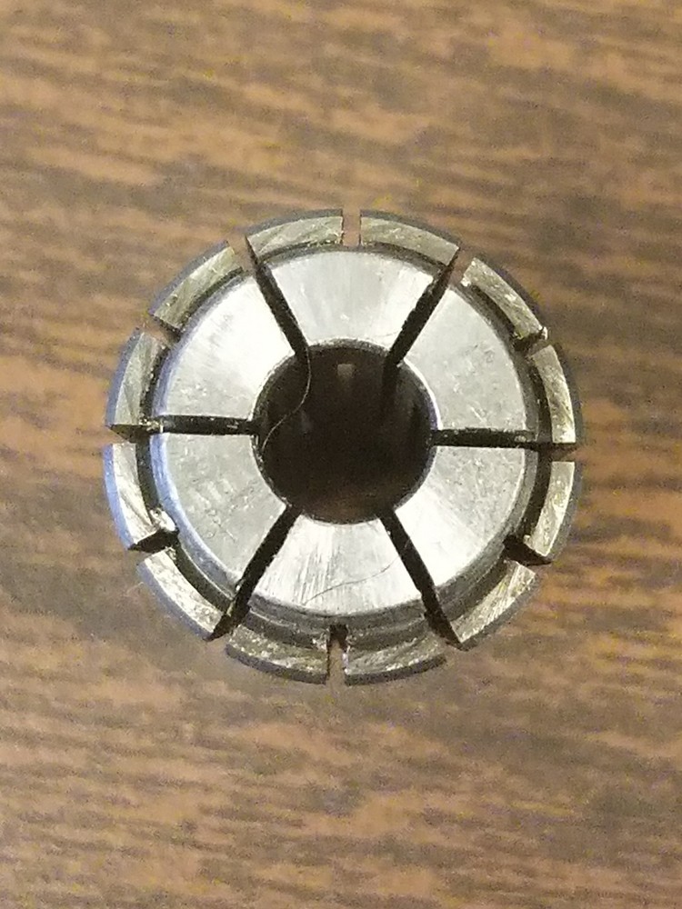 Command XT 16 Collet,  Part # F218 Size Range: .179-.218 Used