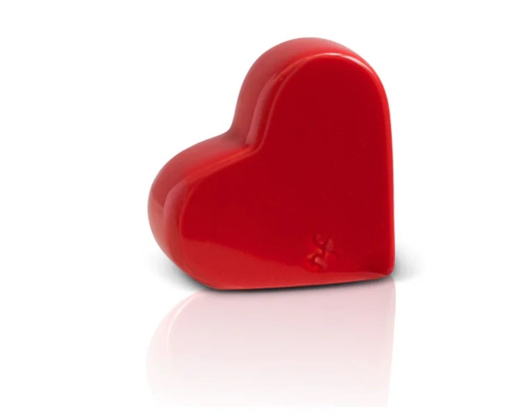 Nora Fleming Be Mine Red Heart Mini A23 – Valentine’s Day Ceramic Decor