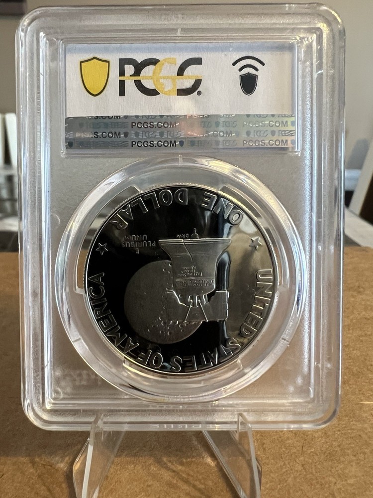 1976-S Silver Proof Bicentennial Eisenhower PCGS PR69DCAM