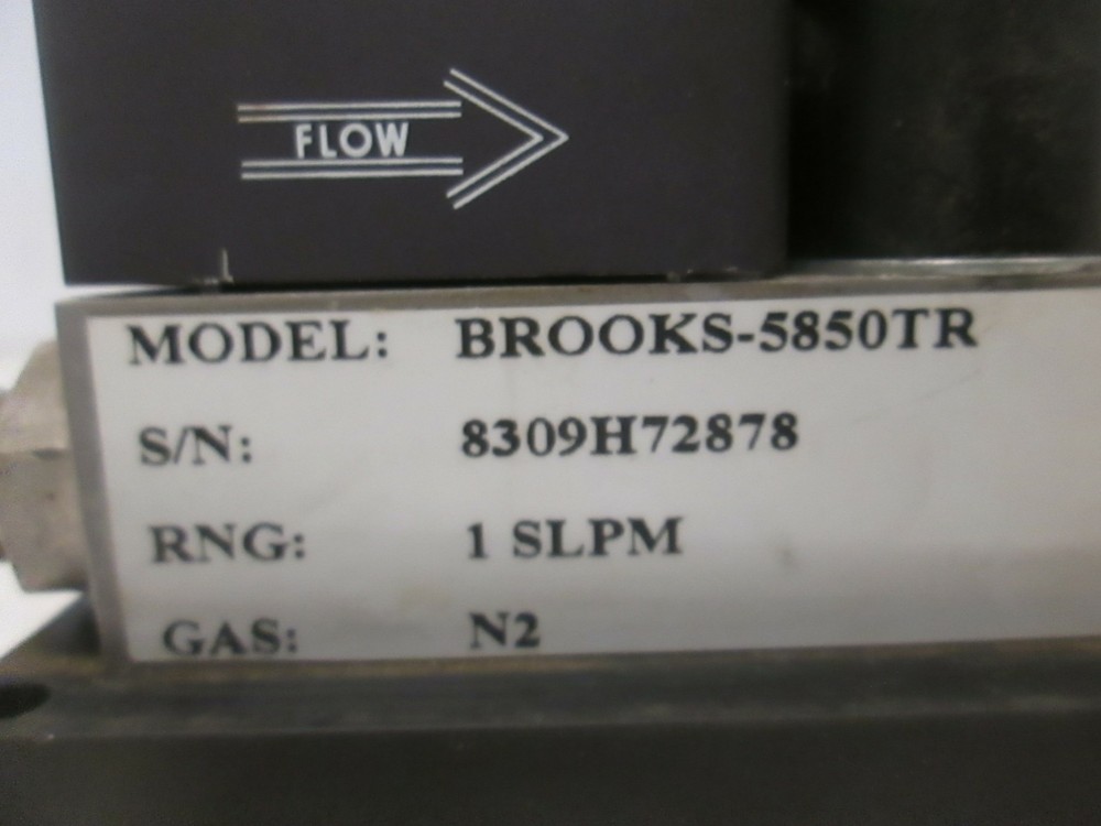 Brooks 5850TR, Mass Flow Controller MFC, N2, 1 SLPM, Used