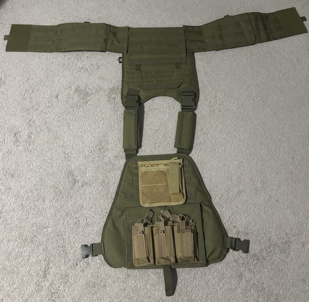 Rothco MOLLE Carrier Vest - Olive Drab