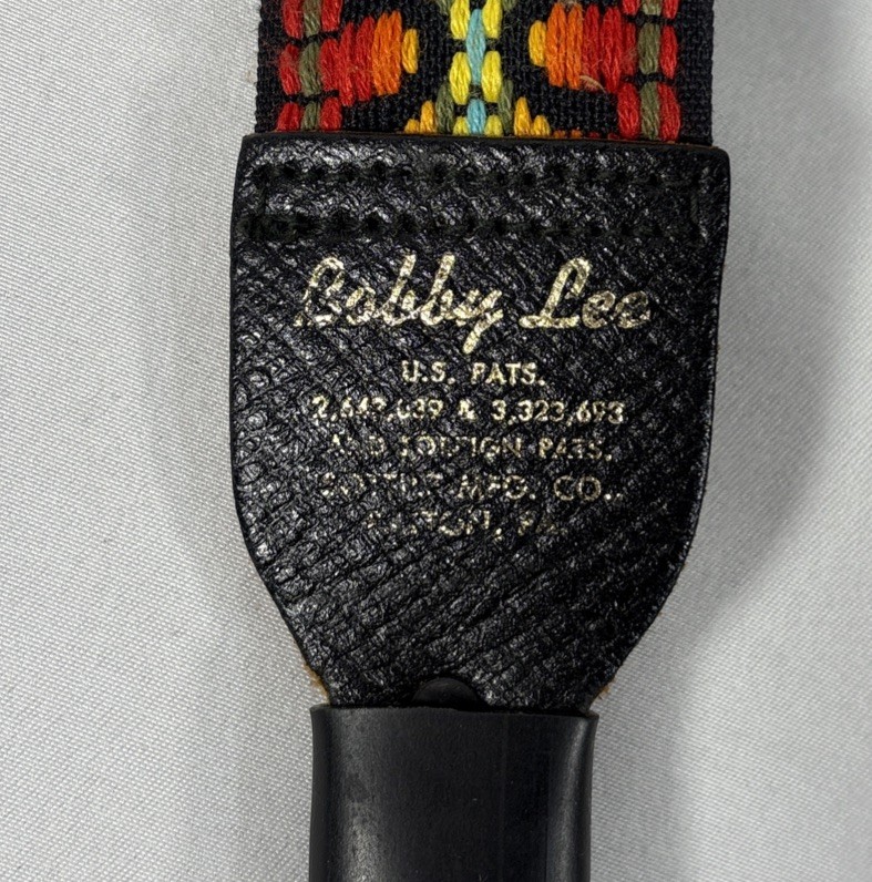 1970s Bobby Lee Camera Strap, Vintage.