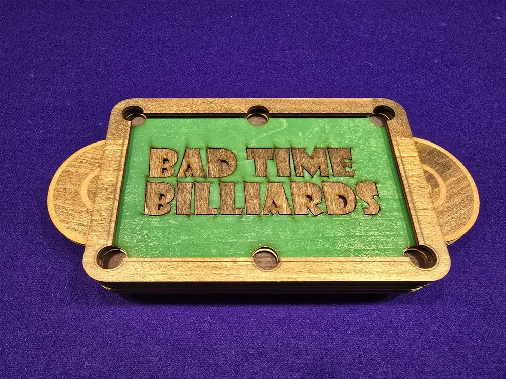 Pool Table Coaster Set
