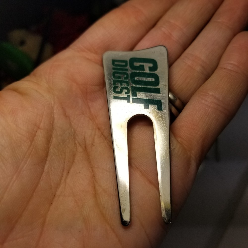 Golf Digest Divot Tool Metal