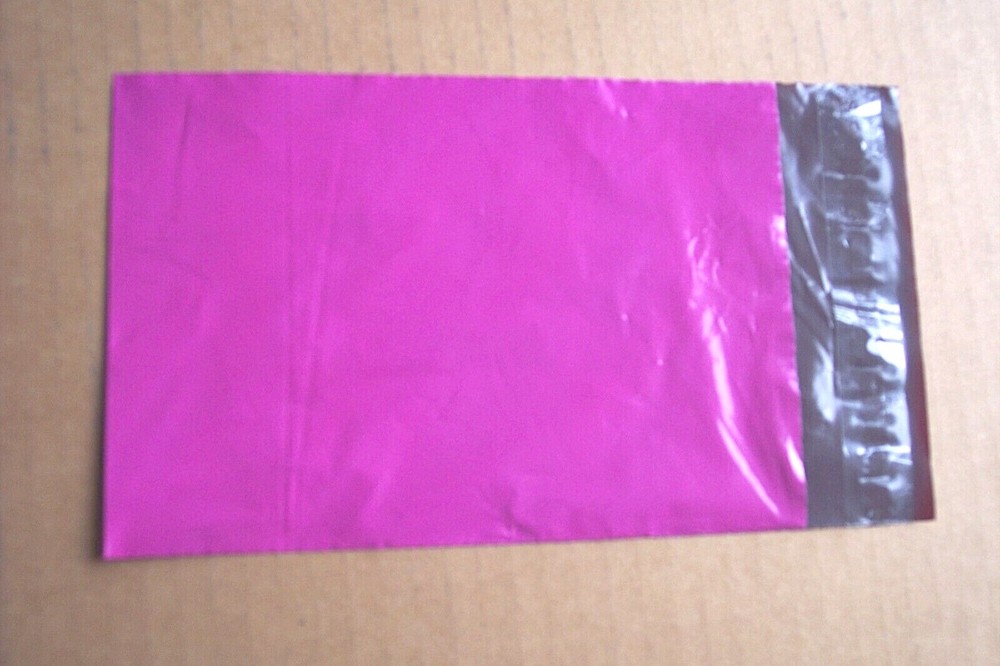 200 Poly Mailers 5 x 7 Mailing Envelope Purple Pink Envelopes Poly Envelopes