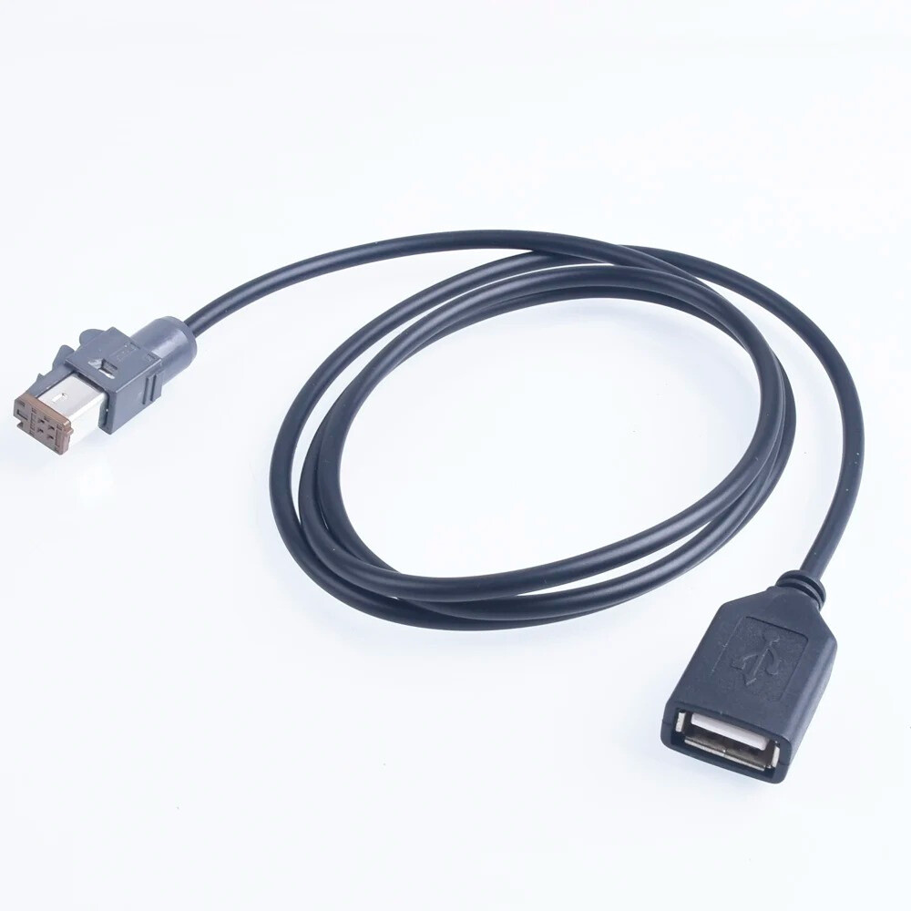 For PR43 MR52 AUX Audio Input Media Data Wire Plug To USB Adapter Conector 4Pin