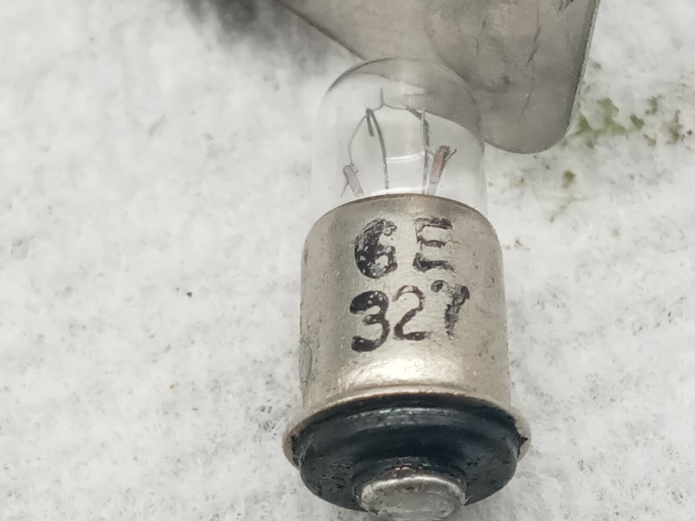 1 Green pilot light aviation 28VOLT DIM - BRIGHT