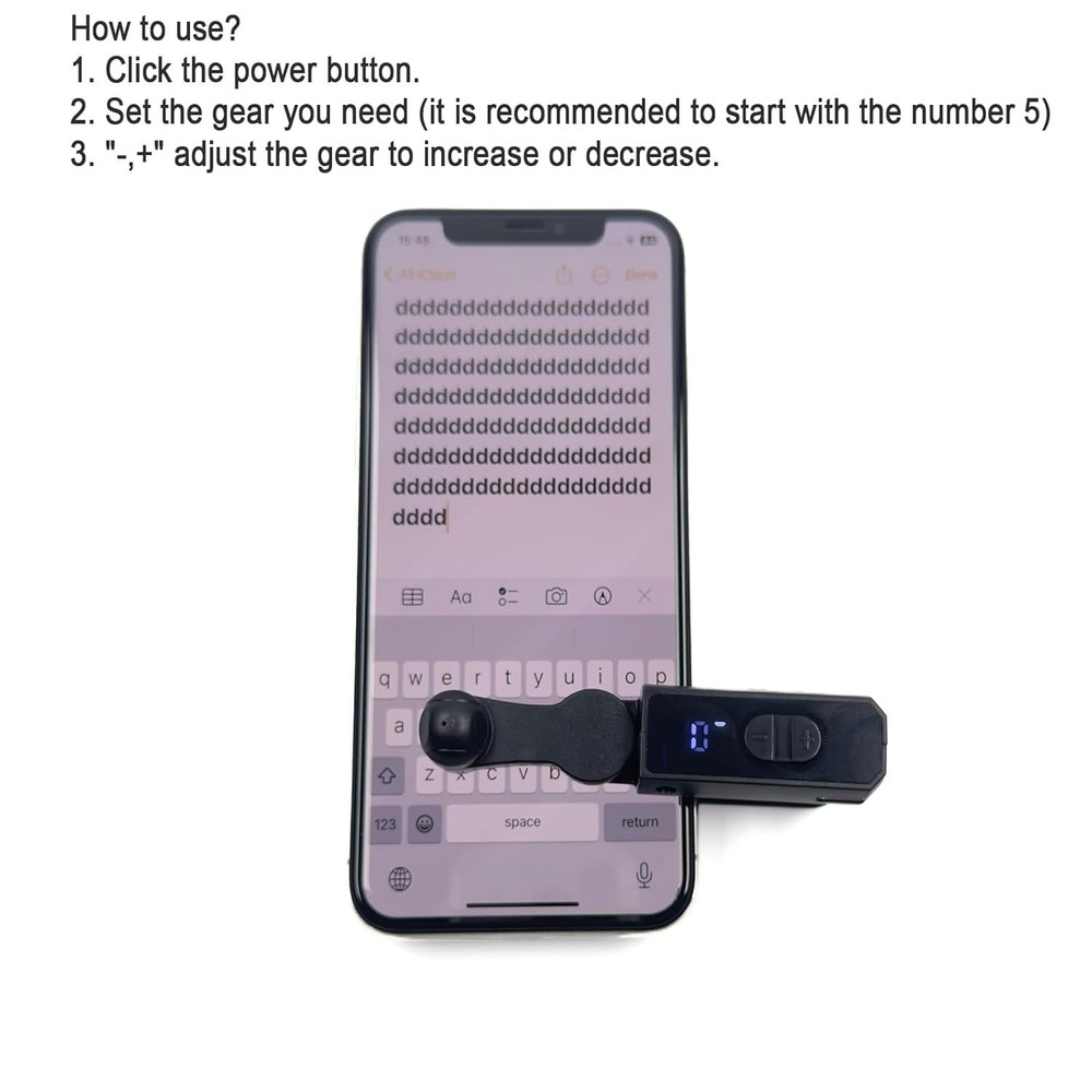 Rechargeable Automatic Clicker for Phone, Auto Screen Clicker Screen Device Gift
