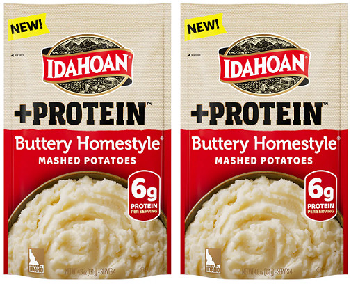Idahoan Protein Buttery Homestyle Mashed Potatoes 2 Pack