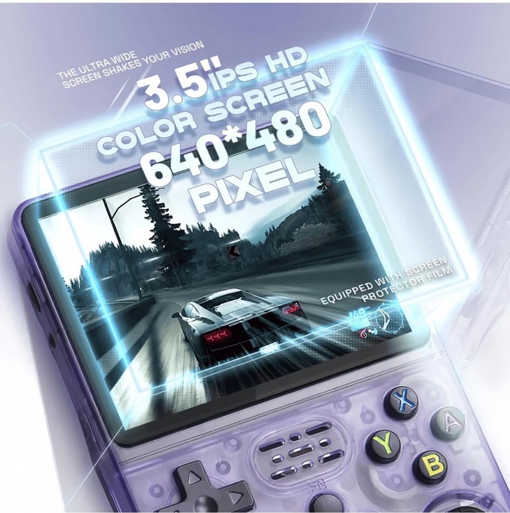 r36s retro handheld game console