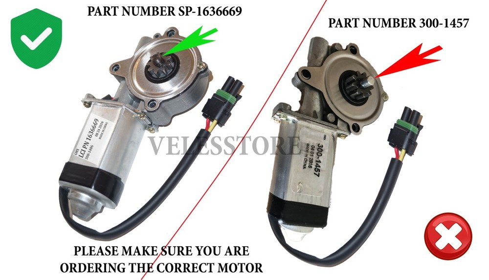 Rv Step Motor New SP1636669 Stromberg Carlson Lippert LCI Frigette Kwikee Coach