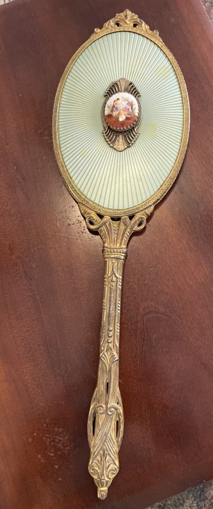 Vintage Victorian Vanity, Hand Mirror PLEASE READ