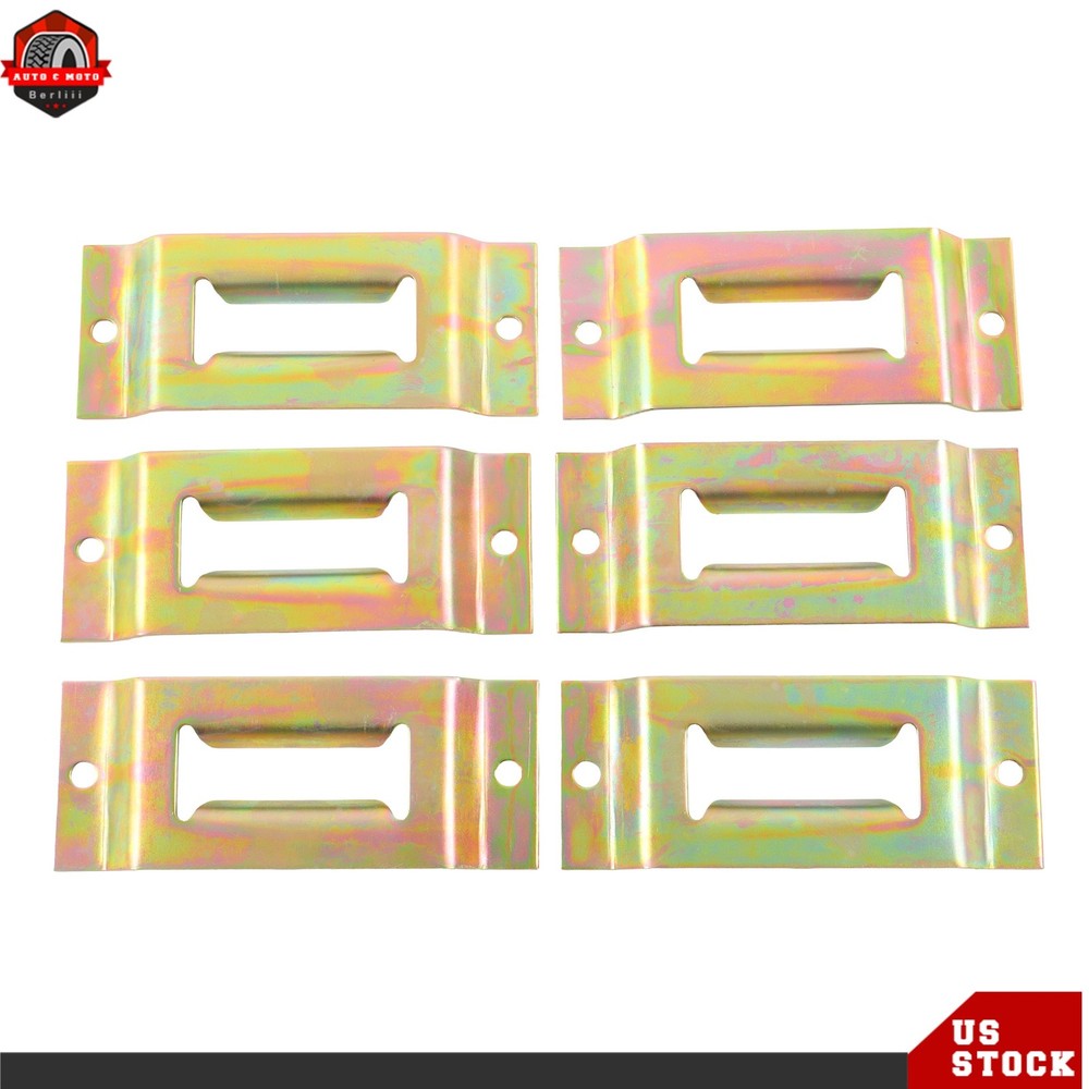 20 Pack E Track Tie Down Rail Single Slots For Trailers Trucks Galvanized Secure