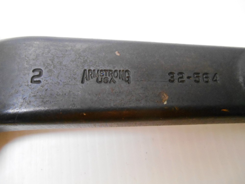 ARMSTRONG 32-564 2" STRUCTURAL WRENCH - BLACK OXIDE, OPEN END