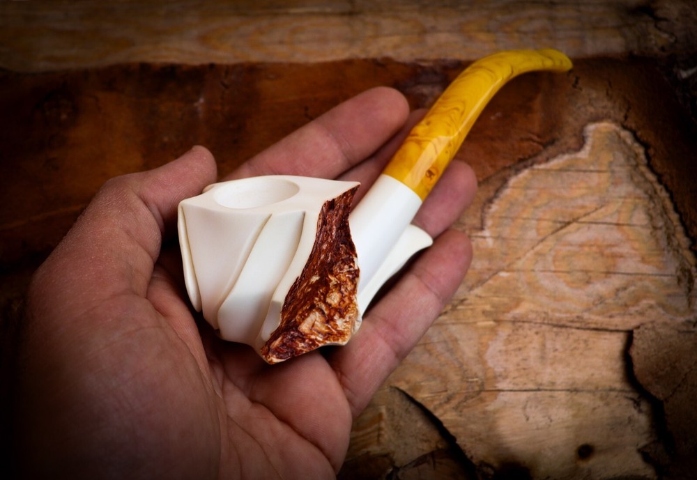 Special Natural Meerschaum Pipe