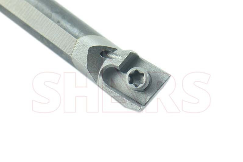 SHARS 1/4" RH SCLCR Coolant Through Indexable Solid Carbide Boring Bar NEW S]