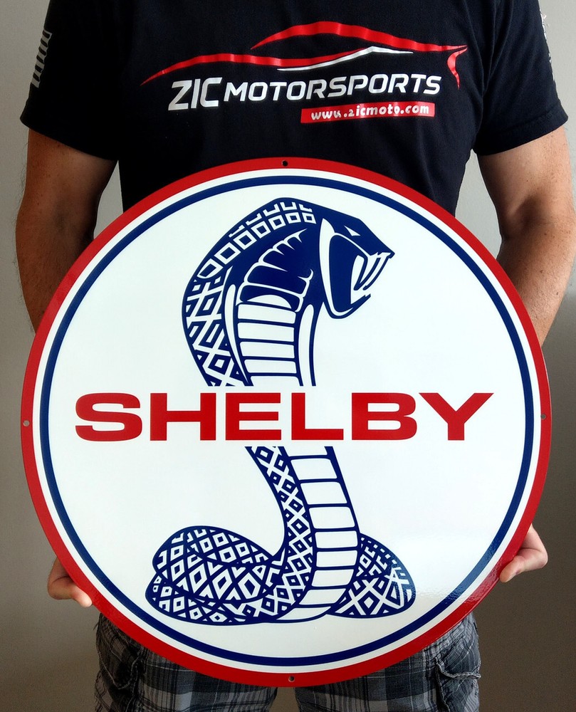Shelby Snake Vintage Steel Sign