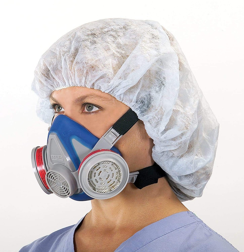 MSA 815700 Advantage 200 LS Half-Mask Respirator - Large, 2-Pc