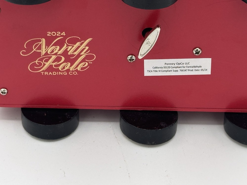 North Pole Trading Co Nutcracker Music Box 2024