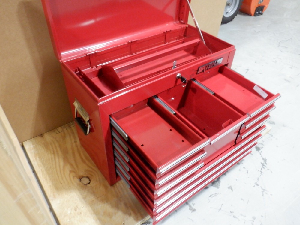WATERLOO PROFESSIONAL WI-1000 10 DRAWER TOOLBOX WITH LOCK