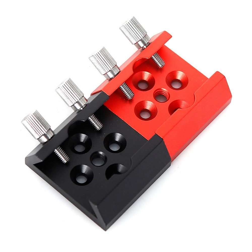 Finder Scope Base Dovetail Clamp Flat Bottom Guide Scope Mount with 1/4 Thread