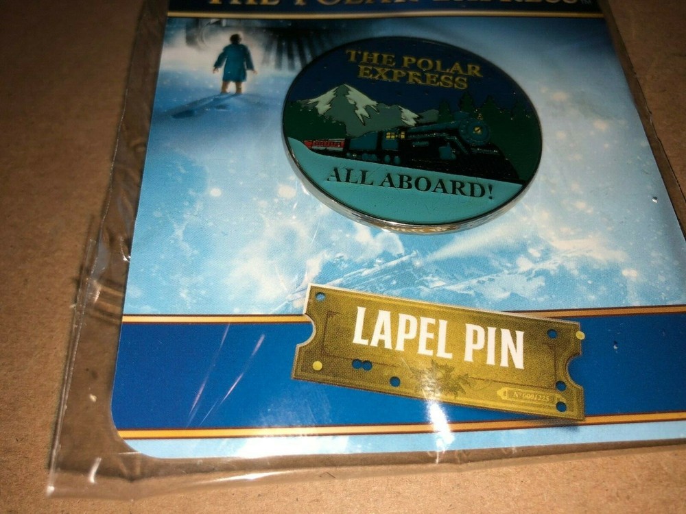The Polar Express Logo Lapel Pin ALL ABOARD!