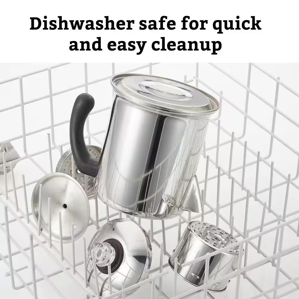 8-Cup Stainless Steel Percolator