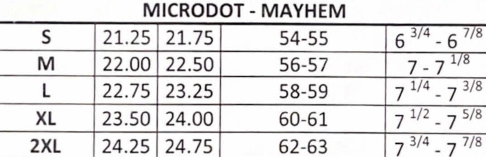 Micro DOT Mayhem German Style Motorcycle Helmet