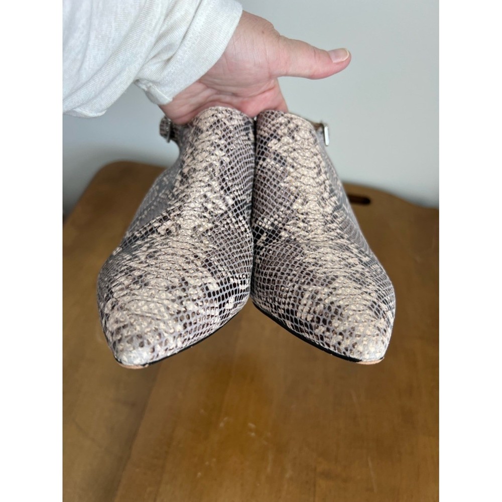 Corso Como Snakeskin Sling-back kitten heel Size 8.5