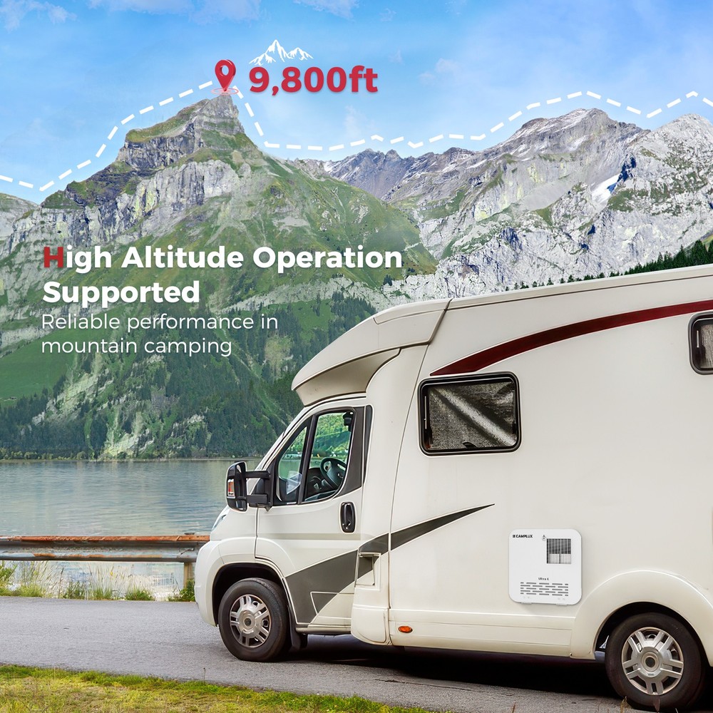 6 Gallon RV Water Heater Gas Electric Hybrid Replacement for Suburban & Dometic