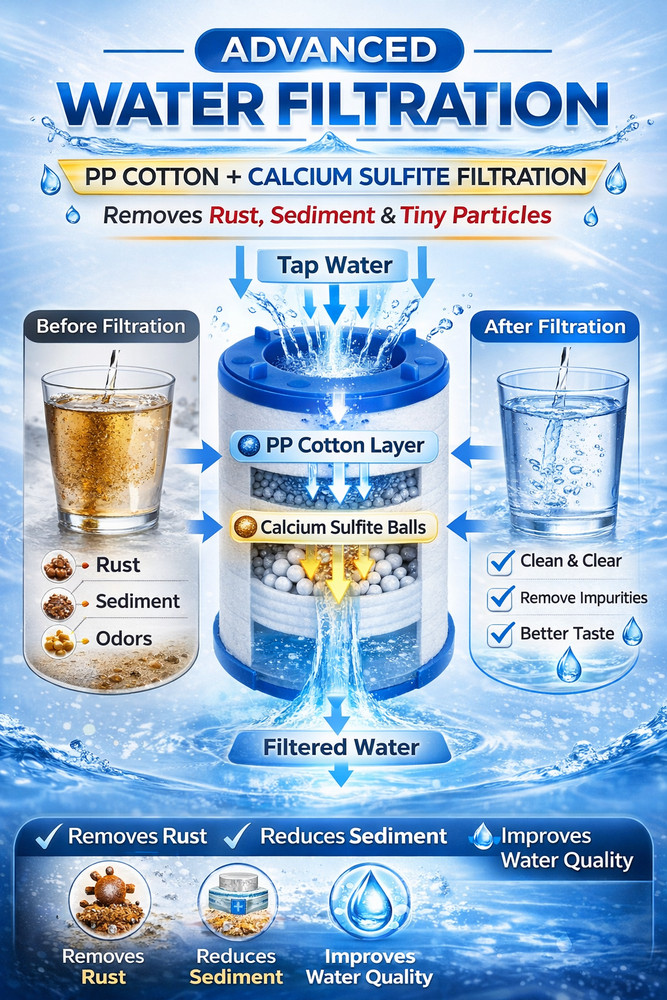 Faucet Water Filter Tap Filtration Kitchen Bathroom Sink Mounted Purifier System