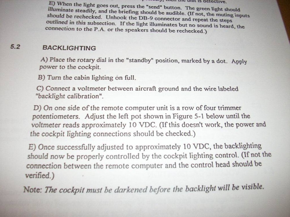 Heads Up Technologies Cabin Briefing HUCAB Install Guide