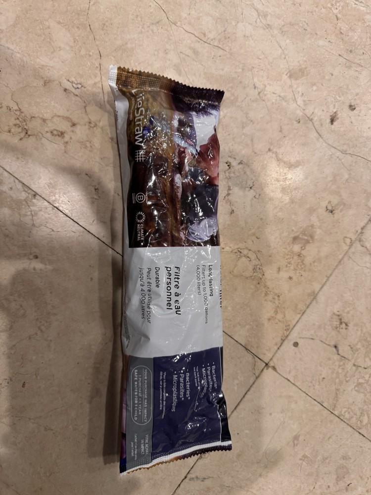 LifeStraw Personal Water Filter - New