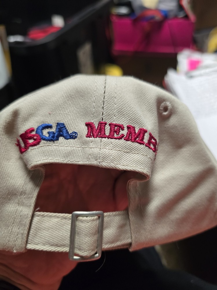 US OPEN 2009 beige Golf Cap USGA MEMBER