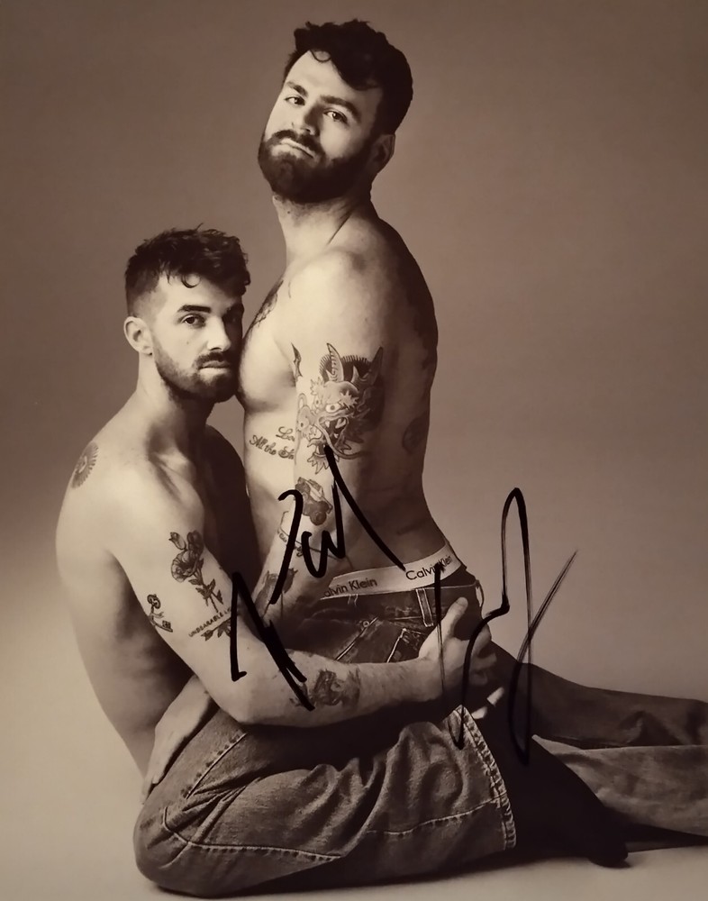 ChainSmokers signed 8x10