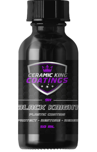 Black Knight Permanent Plastic Ceramic Coating - Renew Restore Protect See Video
