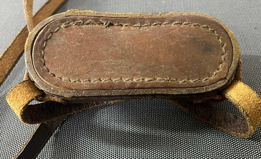 Strap and dust cover for binoculars, USSR