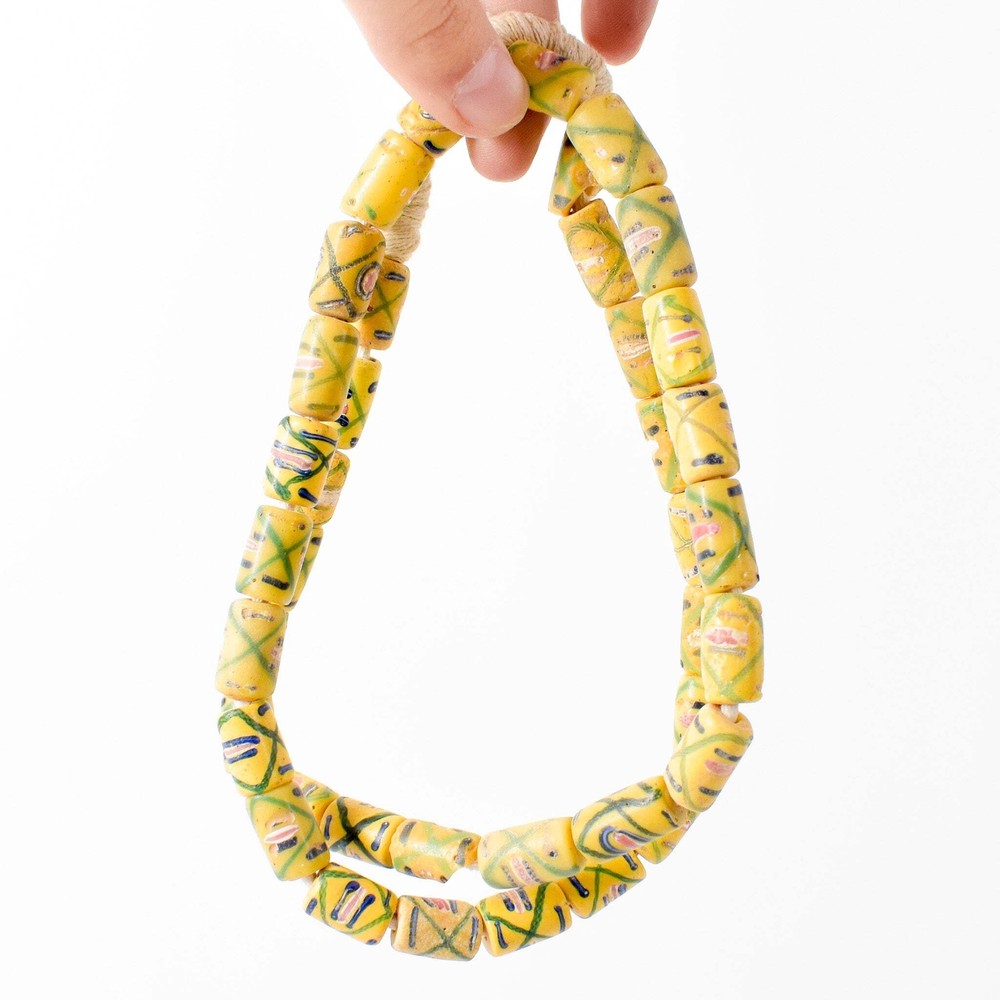 Venetian Yellow Trade Beads