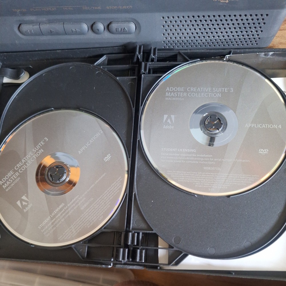 Adobe Creative Suite 3 Master Collection Mac Windows Untested